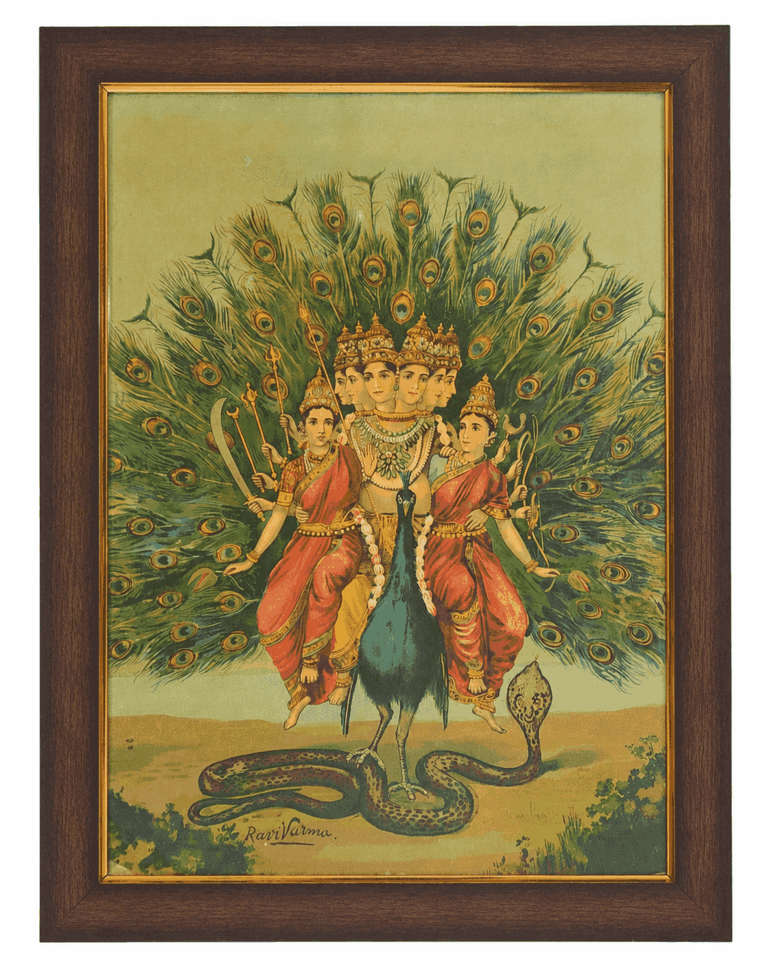 Shanmukha Oleograph